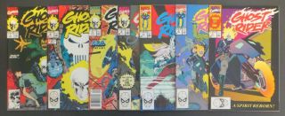 Ghost Rider (1990) 1 - 7 Fn/vf 1st App Danny Ketch & Deathwatch Marvel Comics Key