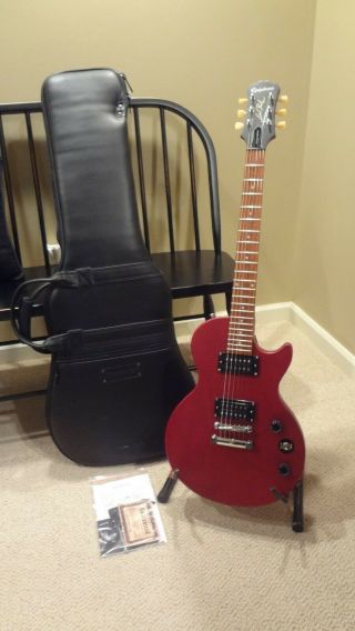 Epiphone Les Paul Special Ve Vintage Worn Cherry W/padded Gig Bag/tuners
