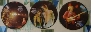 Interview With Sting Of The Police 3 X 7 " Picture Discs Vg,