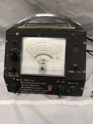 Vintage Merc Tronic Instruments Corporation Model 98 Ignition Analyzer