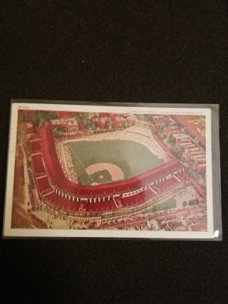 Wrigley Field Chicago Cubs Vintage Postcard