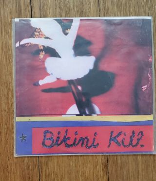 Bikini Kill Ep 7 " Vinyl Rebel Girl Kathleen Hanna,  Joan Jett