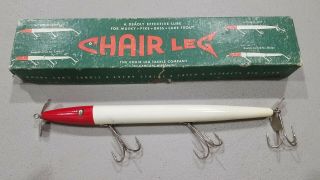 Vintage Chair Leg Wood Musky Lure Surface No.  S100