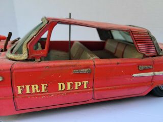 VINTAGE 1950 ' S BUICK LESABRE FIRE DEPT.  CHIEF CAR 16 