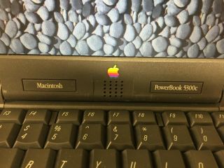 Apple Macintosh Powerbook 5300c color vintage Mac PowerPC 603e laptop,  loaded 3