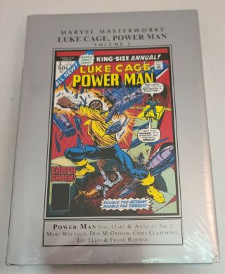Marvel Masterworks Hardcover Luke Cage Power Man Volume 3 Hc