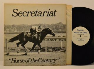 Secretariat Horse Of The Century Horse Racing Lp