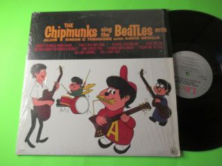 The Chipmunks Sing The Beatles Hits Lp Ex Shrink 80 