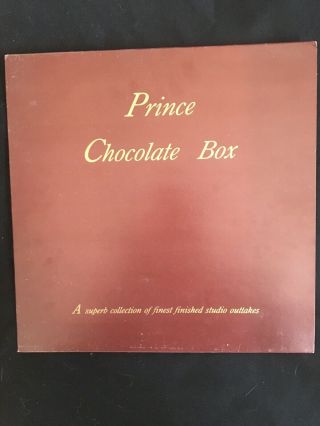 Prince - Chocolate Box Lp - Rare,  Unofficial - Vg,