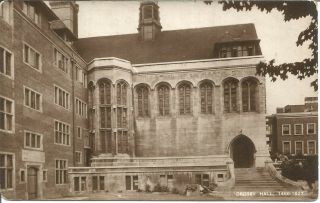Vintage Raphael Tuck Real Photograph Postcard Crosby Hall,  London 1466 - 1927 P526