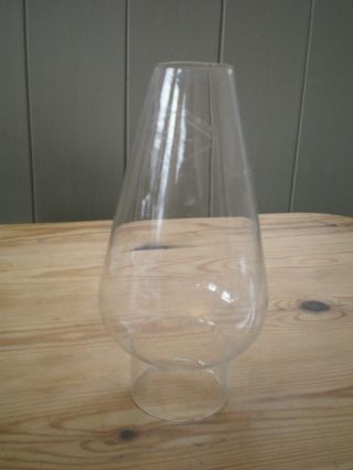 Vintage Oil Lamp Glass Chimney Shade Spare For Oil Lamp 1 1/2in X 5in