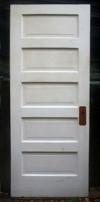 17 Available 30 " X78 " Antique Vintage Old Solid Wood Wooden Interior Door 5 Panel