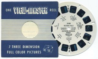 Victoria Falls Southern Rhodesia Africa 1948 View - Master Single Reel 3100