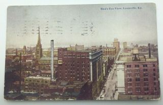 Vintage Kentucky Postcard,  Louisville,  Bird 