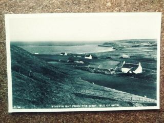 Vintage Staffin Bay From The West,  Isle Of Skye Postcard