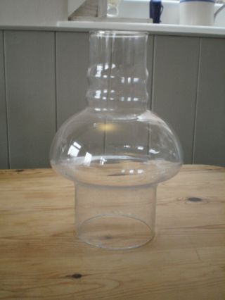 Vintage Oil Lamp Glass Chimney Shade Spare For Oil Lamp 2 3/4in X 7in
