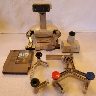 Vintage 1985 Nintendo Nes R.  O.  B.  Rob The Robot Robotic Operating Buddy