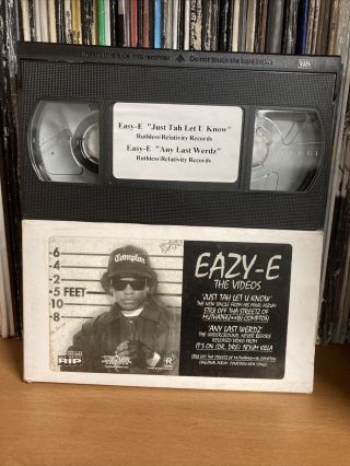 Eazy - E Just Tah Let U Know,  Any Last Werdz Vhs