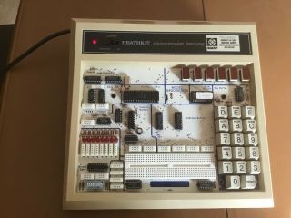 Vintage Rare Beige Heathkit Et - 3400a Microcomputer Learning System Great