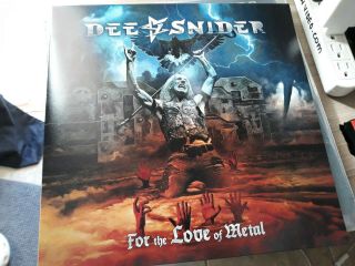 Dee Snider For The Love Of Metal Colored Vinyl Twisted Sister
