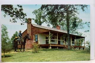 Mississippi Ms Natchez Trace Parkway Mount Locust Postcard Old Vintage Card View
