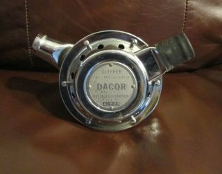 Vintage Dacor C3 Double Hose Scuba Regulator W Mouthpiece