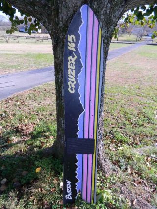 Vintage Burton Cruzer 165 Snowboard Laminated In Canada 24 Pictures Attached