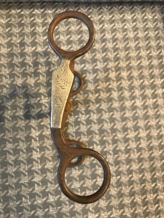 Vintage Silver - Mounted Kelly Brothers Bit