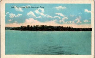 Lake Pocotopaug East Hampton Ct Vintage Postcard Bb1 - 267