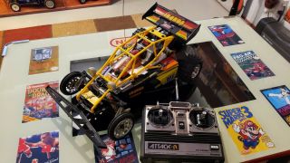 Kyosho Icarus 1/10 Scale Rc Car 80s Vintage Ready To Drive.