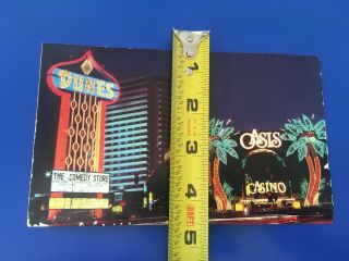 Vintage Dunes Hotel Casino Las Vegas Nevada NV Postcard. 2