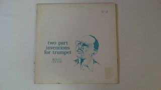 Rare Benny Golson Two Part Inventions For Trumpet Lp 1970