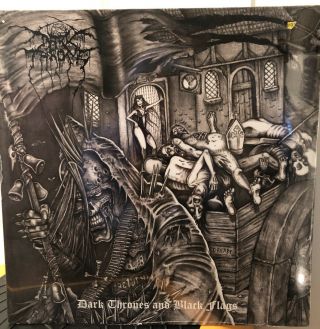 Darkthrone’s Vinyl Lp “dark Thrones And Black Flags” -