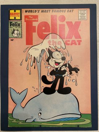 Felix The Cat Comic Book.  Silver Age.  Vol.  1,  Issue 103.  Harvey Comics.