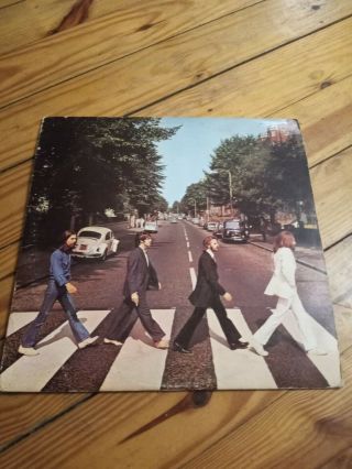 The Beatles " Abbey Road " Vinyl So - 383 1969 Vinyl Record Album Lp