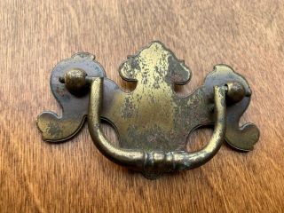 Ethan Allen Custom Room Plan Replacement Brass Batwing Pull/hardware/knob