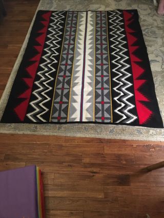 Vintage Pendleton Beaver State Aztec Blanket 76x56