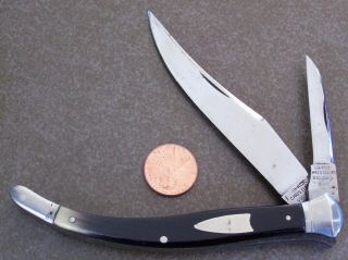 Vintage Navaja Style Christians Solingen Pocket Knife 4 3/8 " Unsharpened