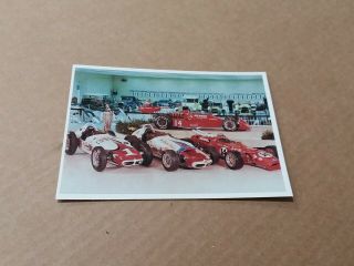 Vintage Indianapolis Indy 500 Aj Foyt Postcard