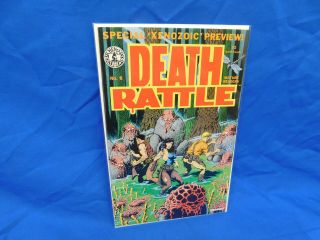 Death Rattle 8 1st Appearance Of Xenozoic Tales Mark Schultz Dinosaurs Vf,