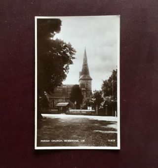 Isle Of Wight - Bembridge Parish Church Vintage Postcard