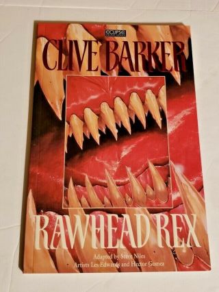 Rawhead Rex Eclipse Graphic Novel Comic Clive Barker Steve Niles Les Edwards Nm