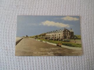 Vintage Colour Postcard,  " The Promenade,  Towyn ".  L