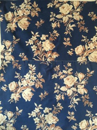 19th Century French Floral Printed Fabric 3
