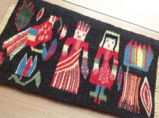 OLD SWEDISH FLAMSK TAPESTRY - The Courtship - FLEMISH WEAVING 2