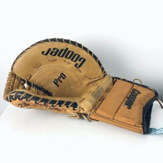 Vintage Cooper Gm - 9 Catching Glove/trapper - Pro Snap Action -