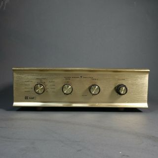 Vintage Knight Kg - 250 Stereo Integrated Amplifier For Repair Needs Tubes