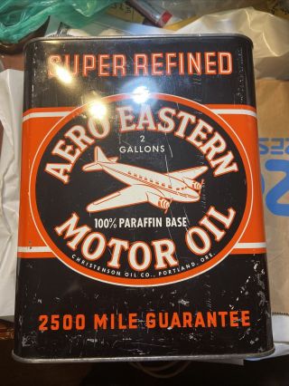 Vintage Aero Eastern 2 Gallon Oil Can