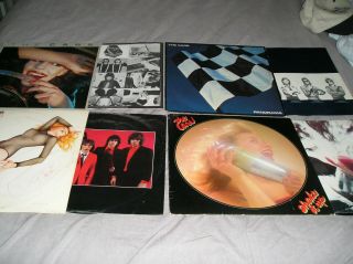 The Cars 5lp Set Heartbeat City,  The Cars,  Panorama,  Candy O,  And Shake It Up.
