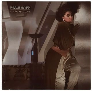 Phyllis Hyman - Living All Alone Lp Ex 1986 Funk/soul